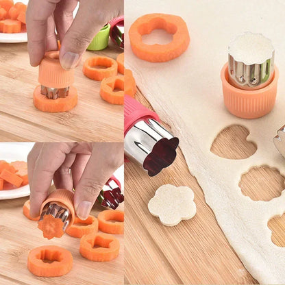 FunShape™ 3/12-Piece Fruit & Veggie Cutter Set